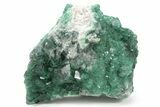 Green, Fluorescent, Cubic Fluorite Crystals - Madagascar #238386-1